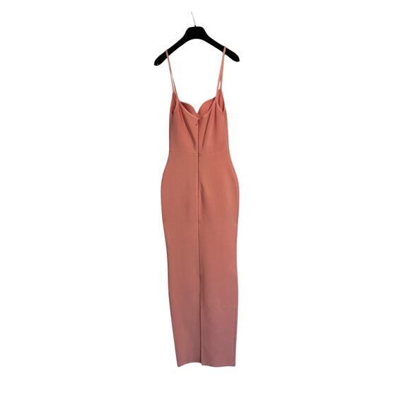 House of CB Bodycon Fairy FiFi Pink Maxi Dress Size Small - Picture 2 of 16